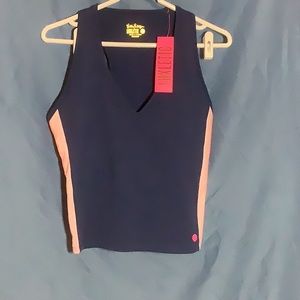 Lilly Pulitzer Luxletic Vanti Bra Tank UPF 50+.